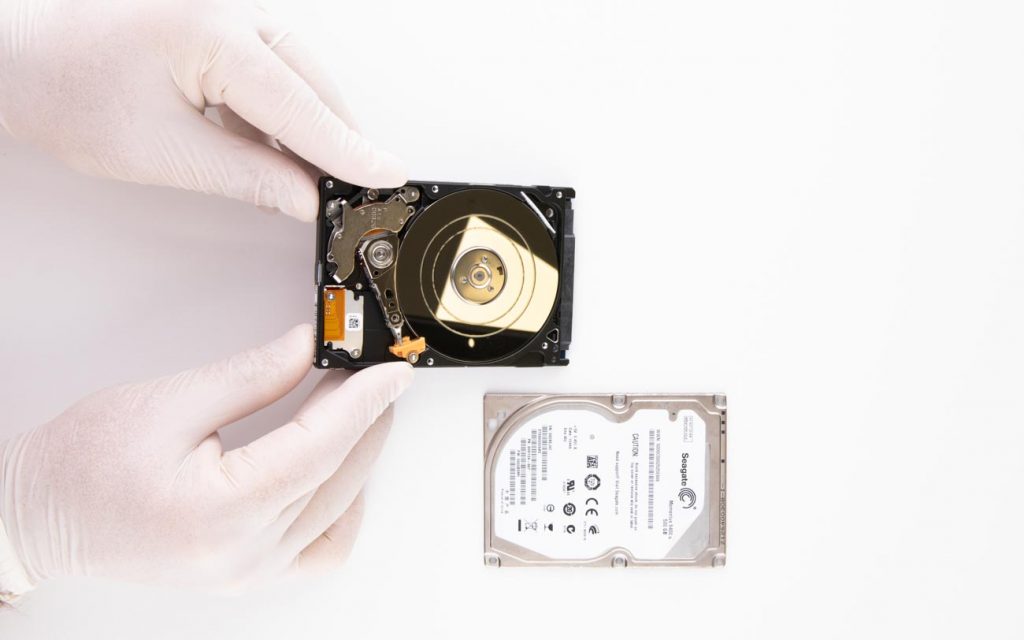 Data Recovery from Hard Drive with Platter Damage
