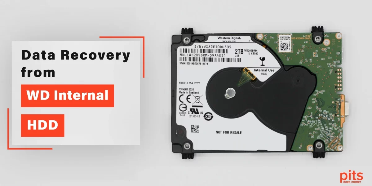 Data Recovery from WD Internal HDD