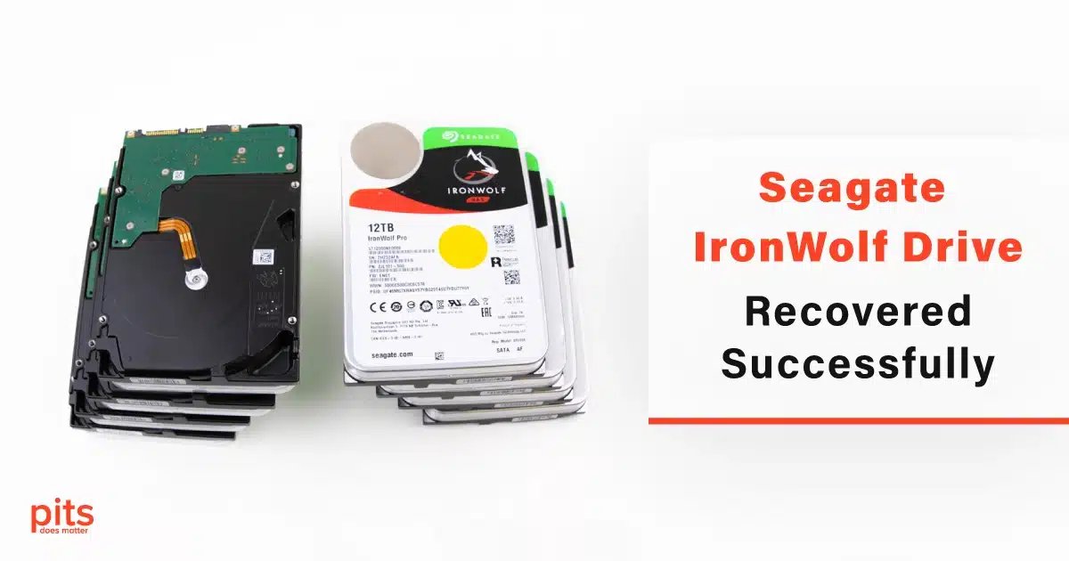 Seagate IronWolf Drive Recovered Successfully