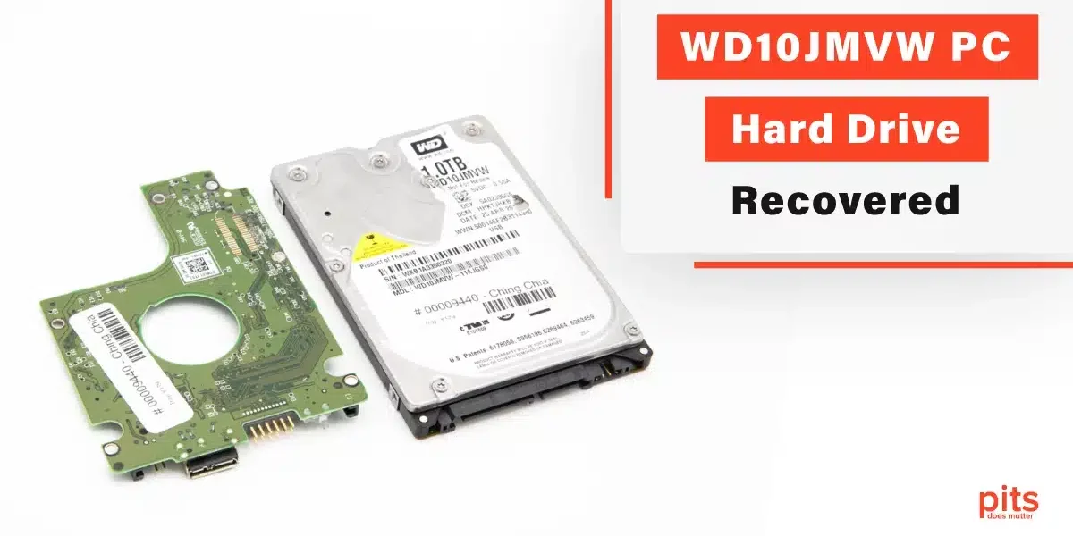 WD10JMVW PC Hard Drive Recovered