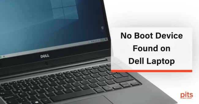 No Boot Device Found on Dell Laptop