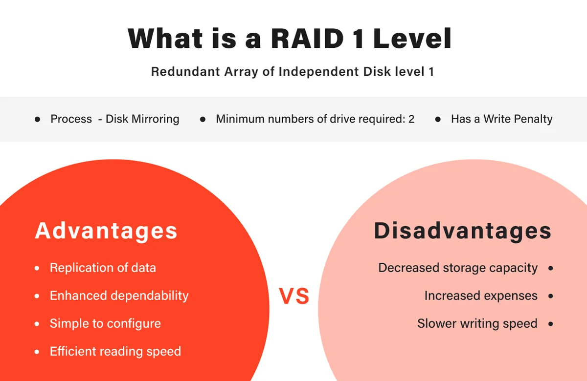 What is a RAID 1 Level