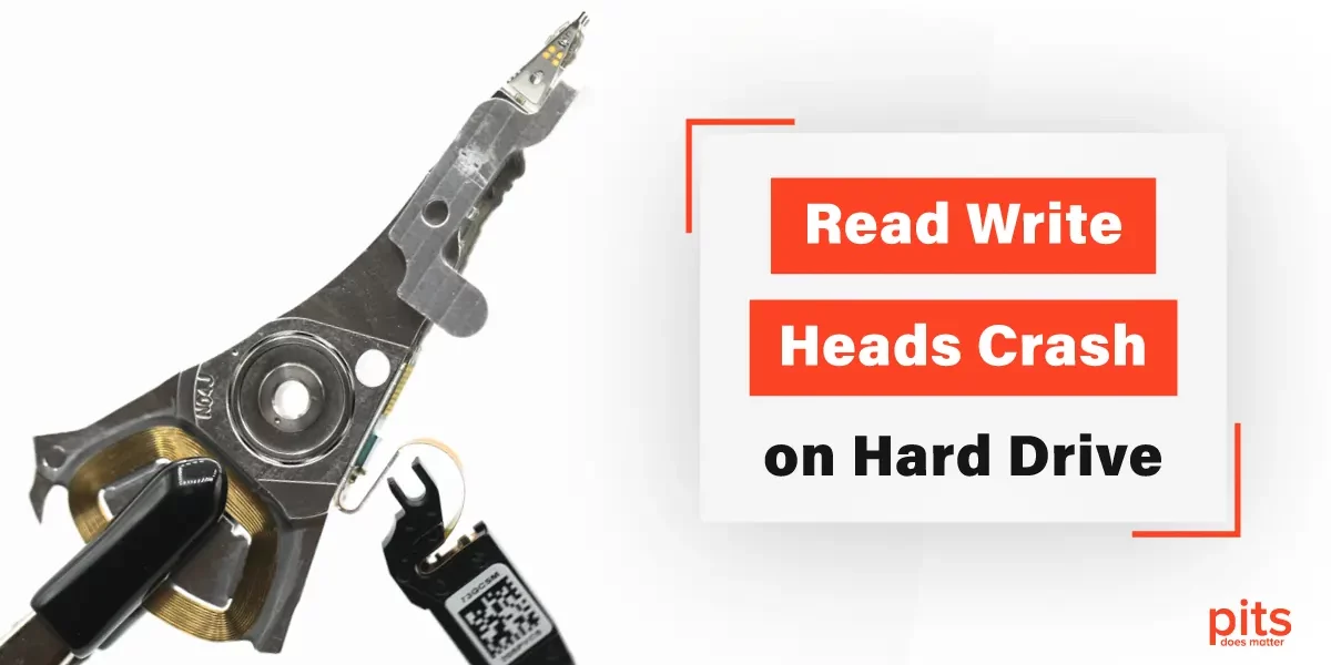 Read Write Heads Crash on Hard Drive