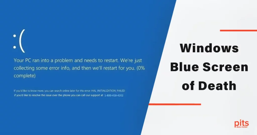Windows 10 Blue Screen of Death - BSOD Meaning