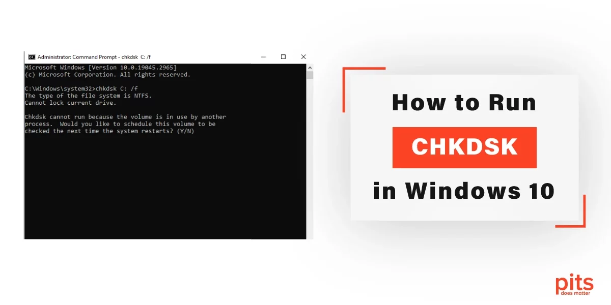 How to Run CHKDSK in Windows 10