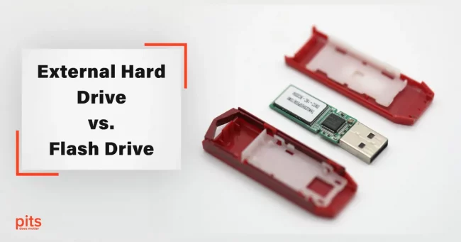 External Hard Drive vs. Flash Drive