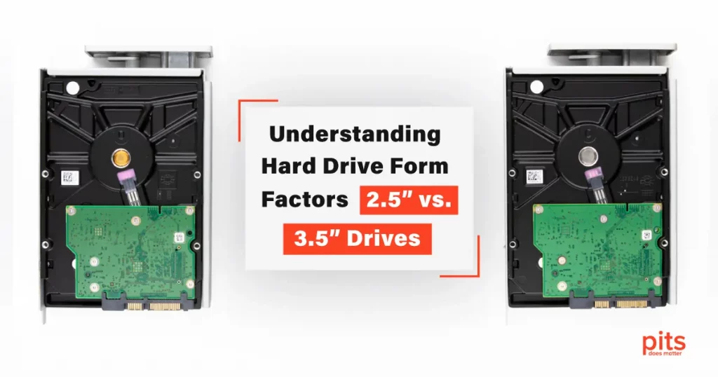 Understanding Hard Drive Form Factors 2.5″ vs. 3.5″ Drives