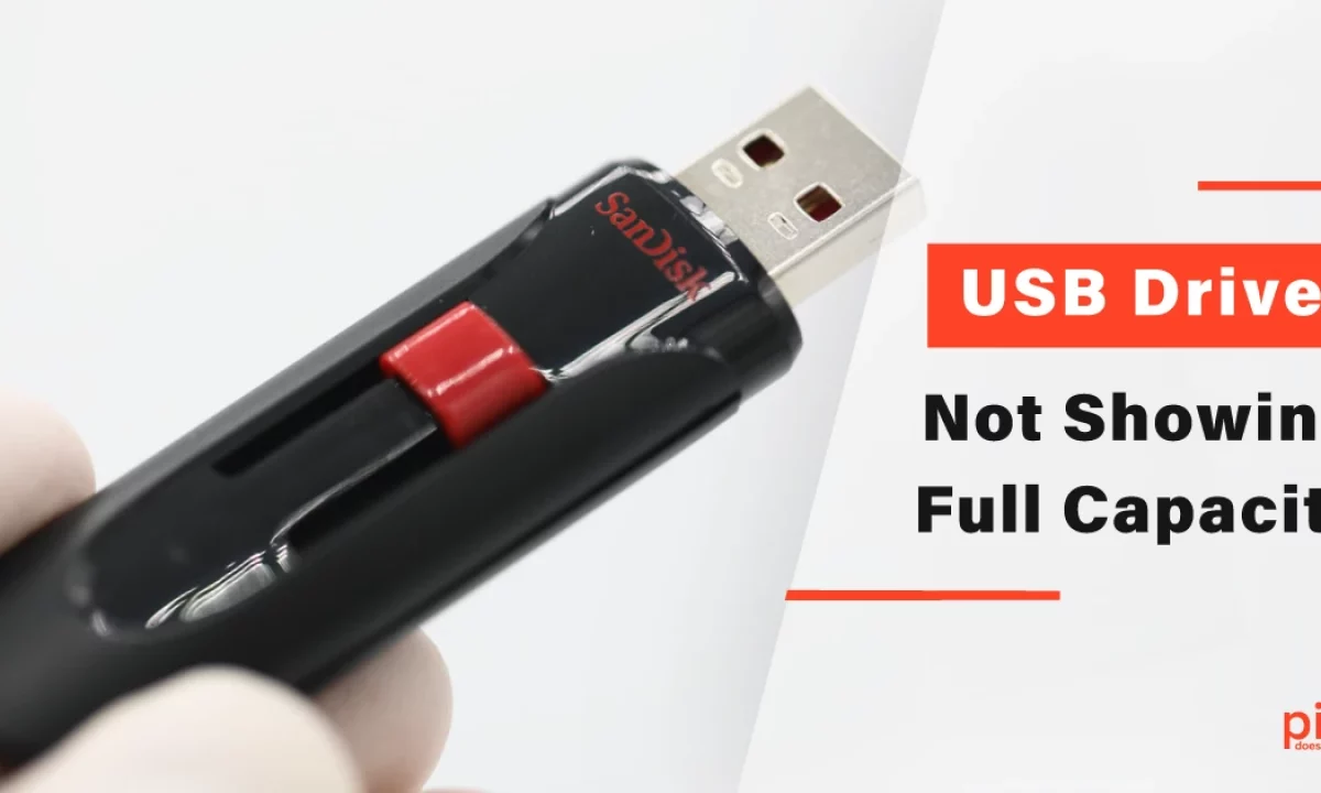USB Drive Capacity Issues: Why Isn't It Showing Full Capacity?