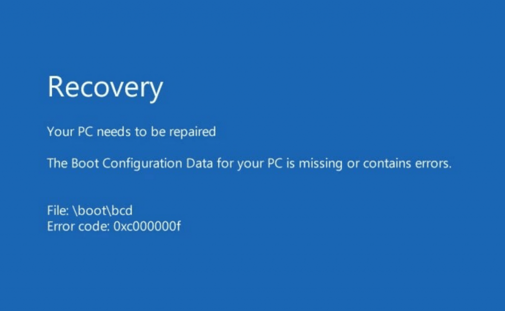 Windows 10 Keeps Booting into Recovery Mode