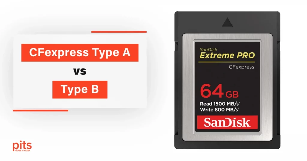 CFexpress Type A vs. Type B