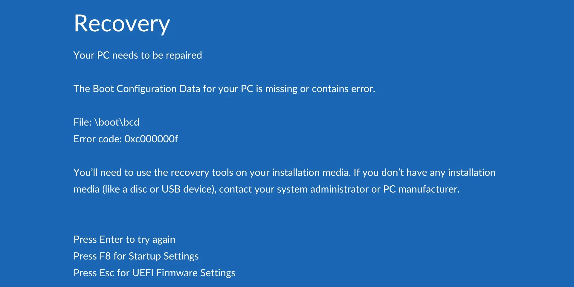 Copy of Blue Screen of Death
