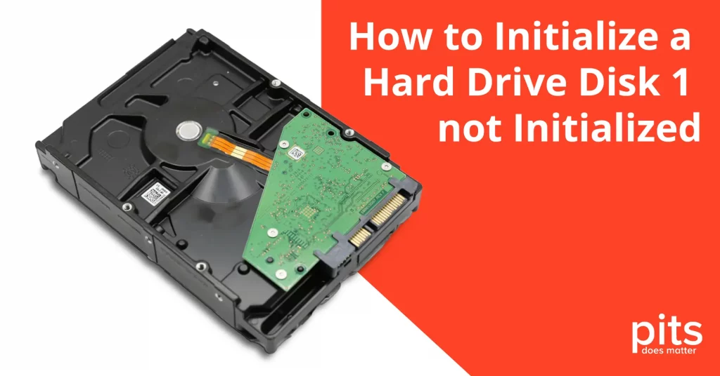 How to Initialize a Hard Drive Disk 1 not Initialized