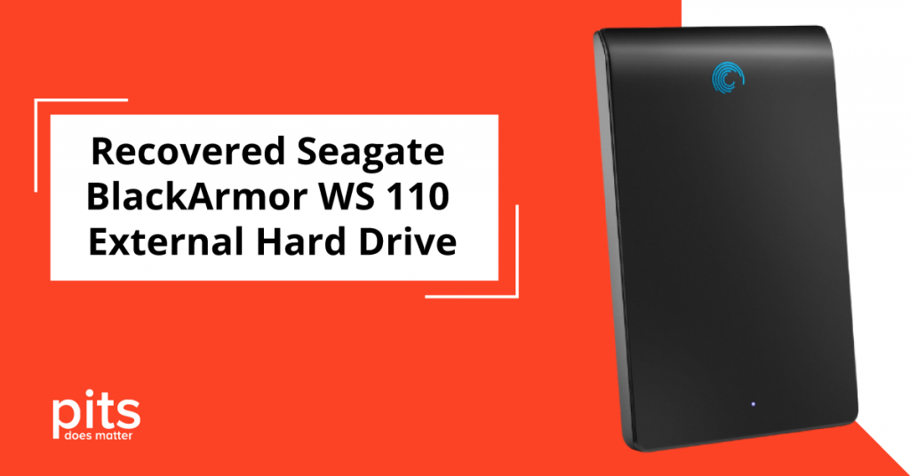 Recovered Backup Files from Seagate BlackArmor WS 110 Drive