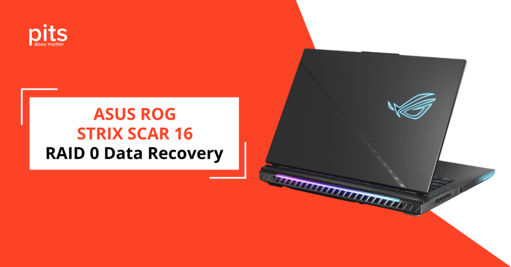 ASUS ROG STRIX SCAR 16 RAID 0 Data Recovery