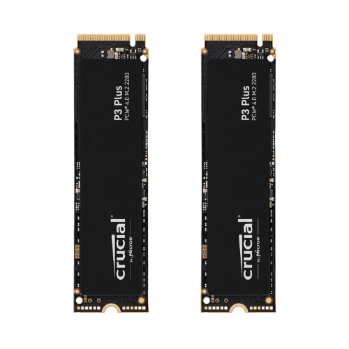 Crucial P3 Plus SSD Data Recovery - RAID 0